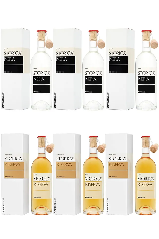 domenis1898-storica-lover-sl6-abbonamento-4-dombox-grappa-e-amaro image 1