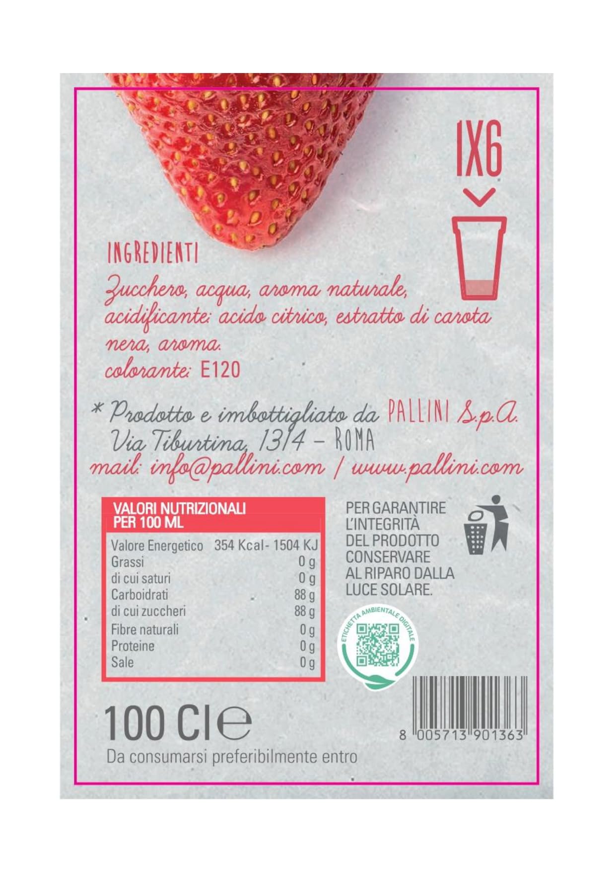 pallini-sciroppo-di-fragola-bottiglia-1000-ml image 2