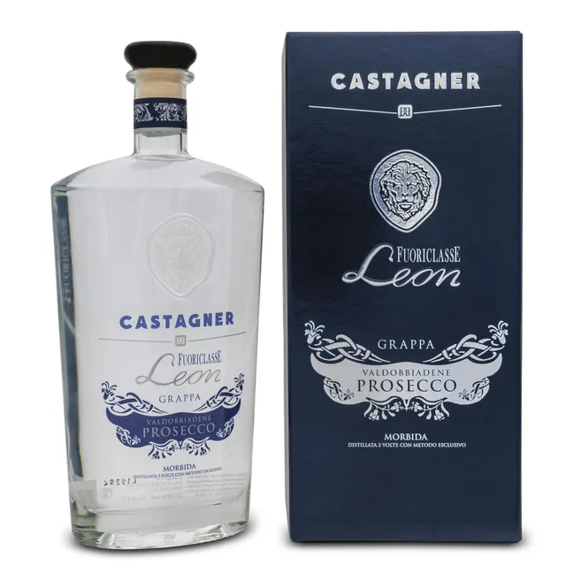 castagner-fuoriclasse-leon-grappa-di-prosecco-valdobbiadene-700-ml-con-astuccio image 1