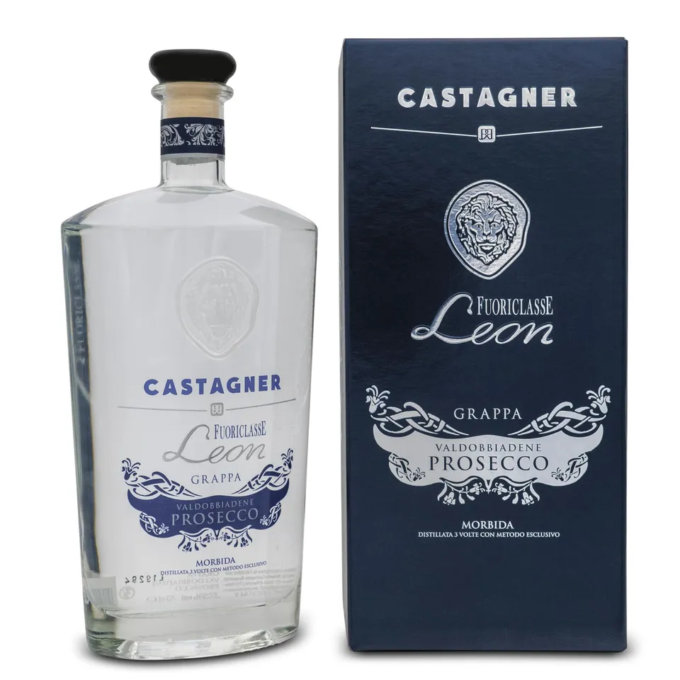castagner-fuoriclasse-leon-grappa-di-prosecco-valdobbiadene-700-ml-con-astuccio image 1