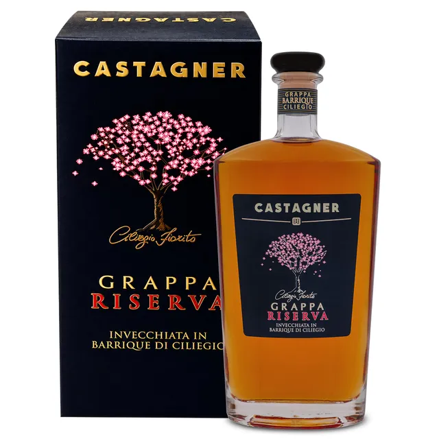 castagner-grappa-riserva-barrique-di-ciliegio-700-ml-37-5-con-astuccio image 1