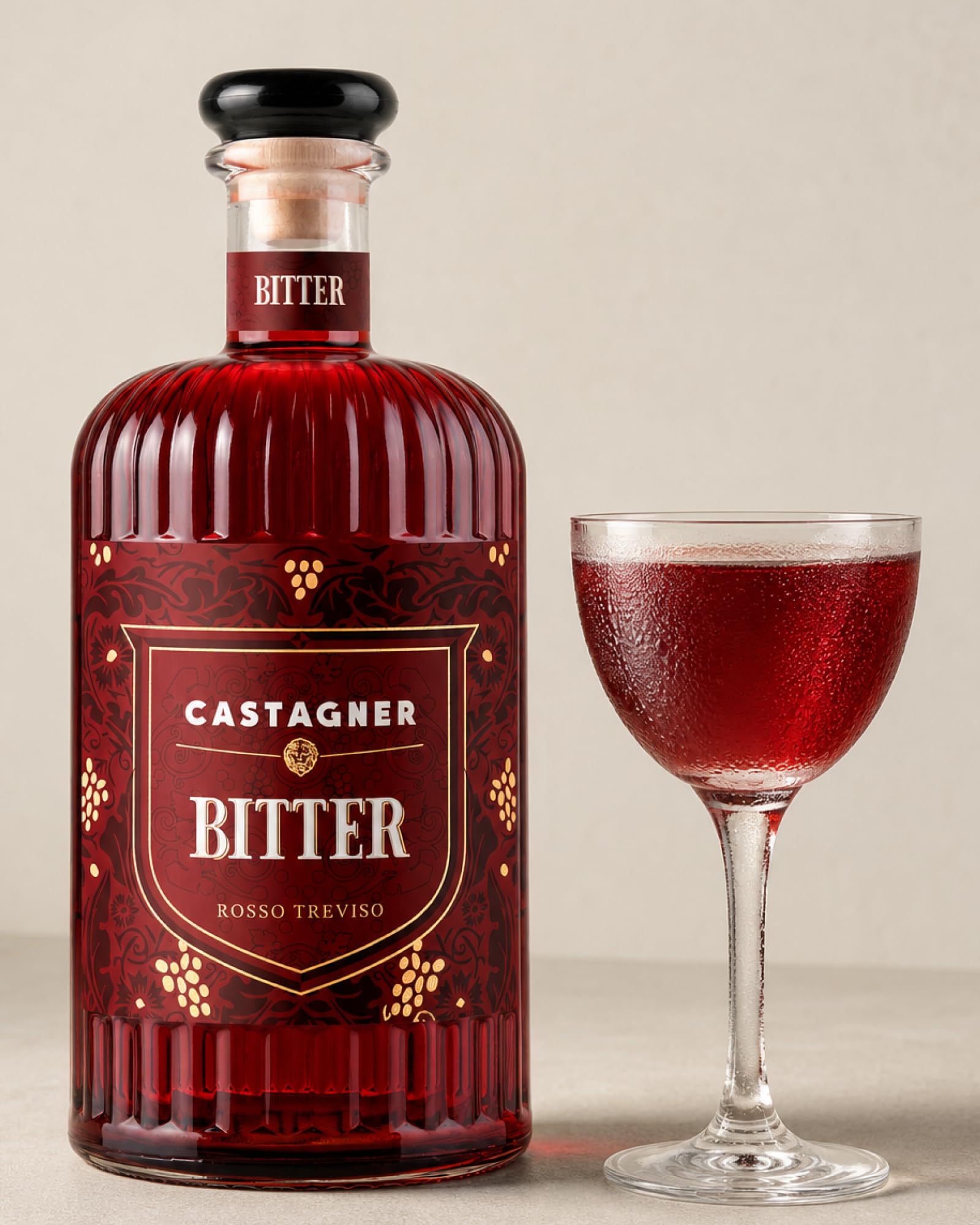 castagner-bitter-rosso-treviso-700-ml-25-per-aperitivo image 4
