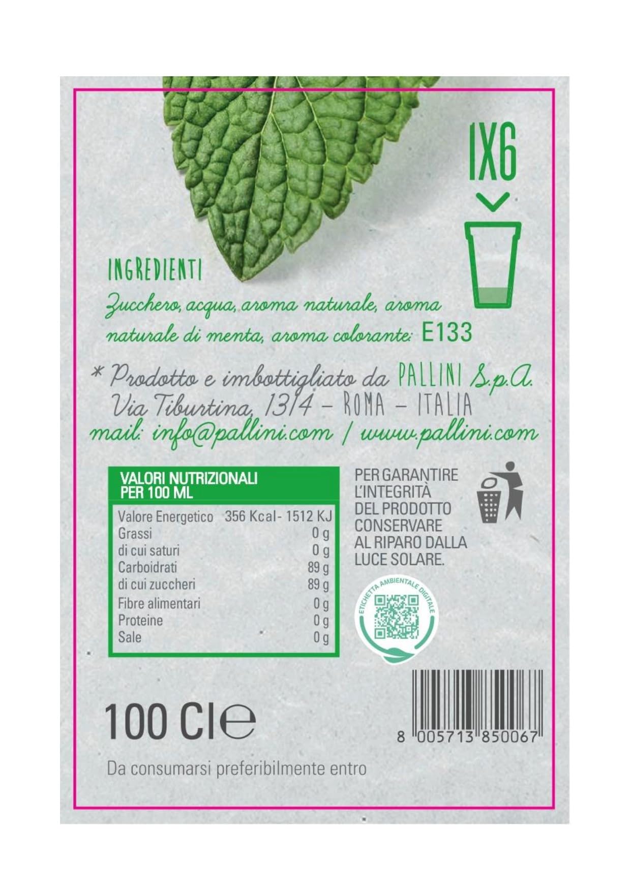 pallini-sciroppo-di-menta-bottiglia-1000-ml image 2