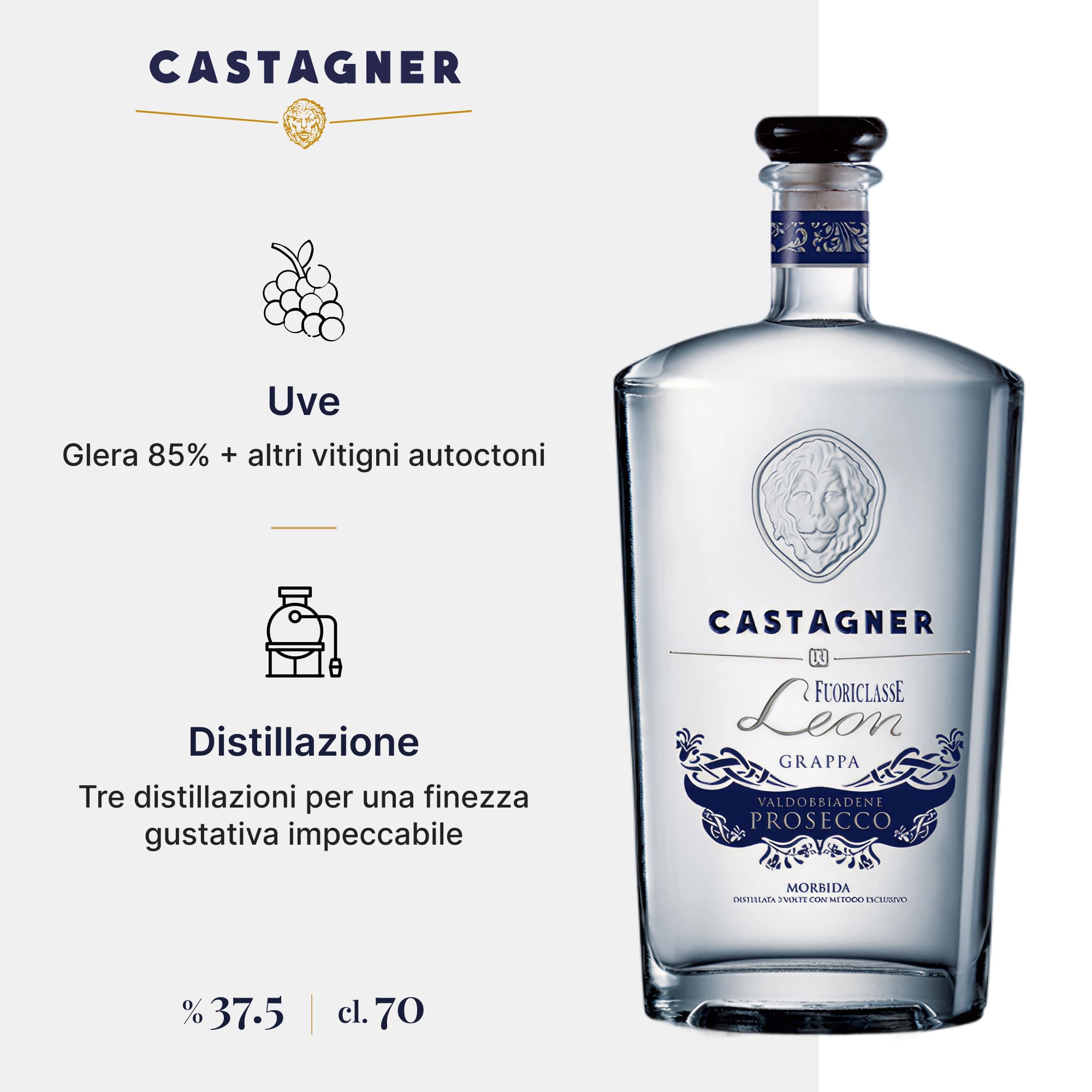 castagner-fuoriclasse-leon-grappa-di-prosecco-valdobbiadene-700-ml-con-astuccio image 2