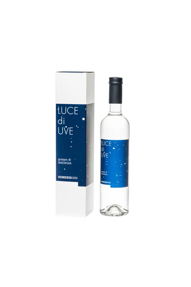 domenis1898-luce-di-uve-grappa-di-malvasia-monovitigno image 1