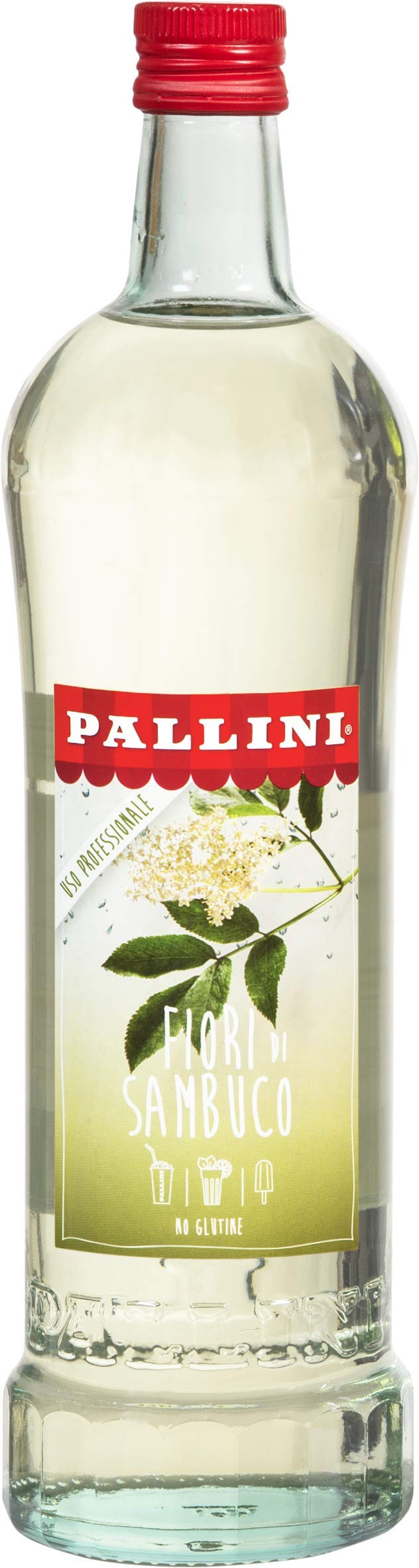 pallini-sciroppo-ai-fiori-di-sambuco-bottiglia-1000ml-analcolico image 1