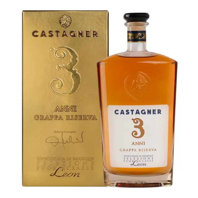 castagner-acquavite-fuoriclasse-leon-riserva-3-anni-grappa-barricata-700ml image 1