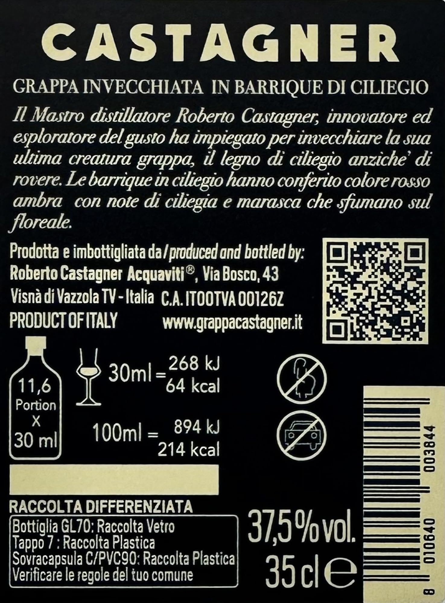 castagner-grappa-barrique-di-ciliegio-350-ml-37-5 image 6