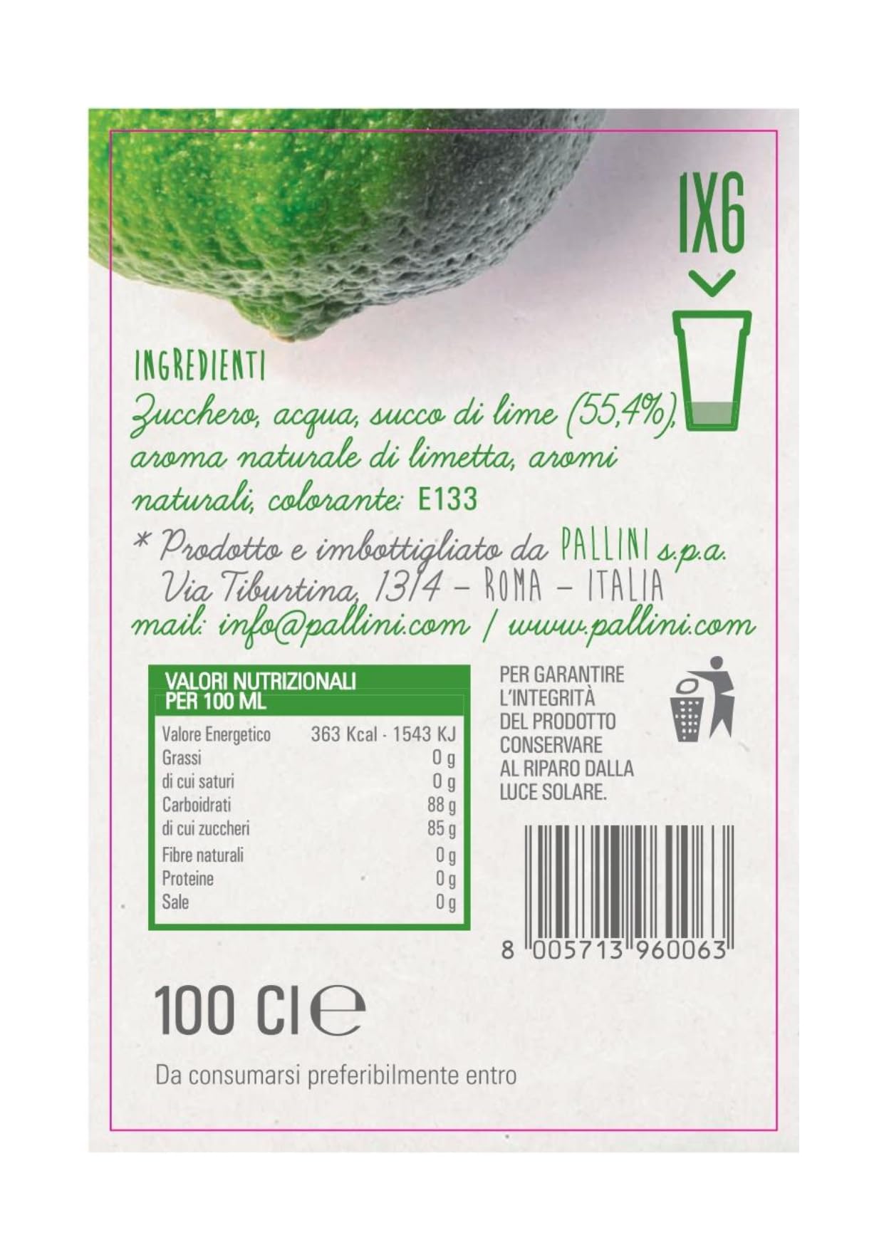 pallini-sciroppo-di-lime-bottiglia-1000-ml image 2