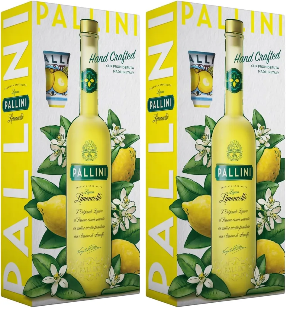 pallini-limoncello-costa-d-amalfi-igp-26-vol-500-ml-tazzina-deruta image 1