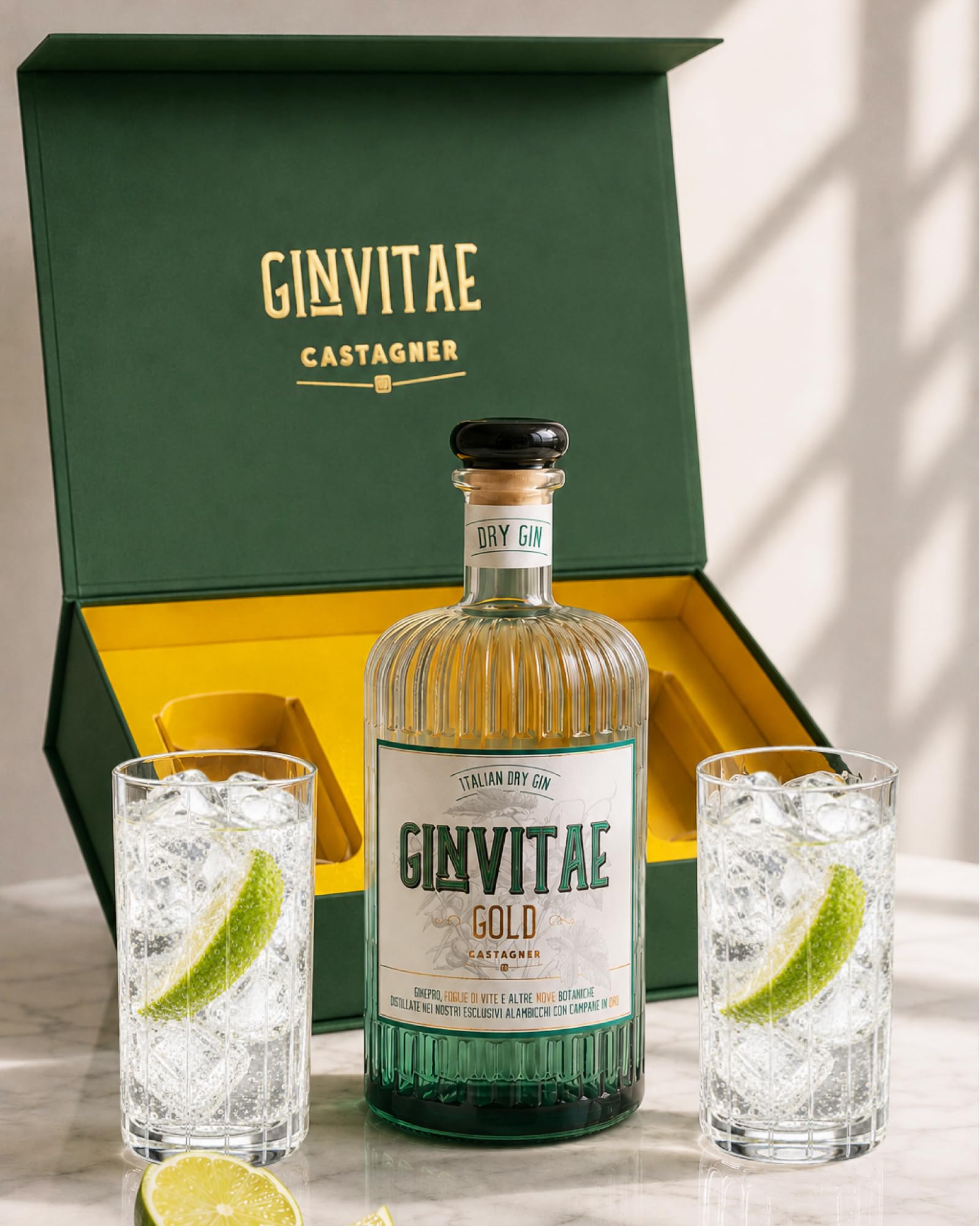 castagner-gin-vitae-gold-700-ml-43-con-2-bicchieri image 5