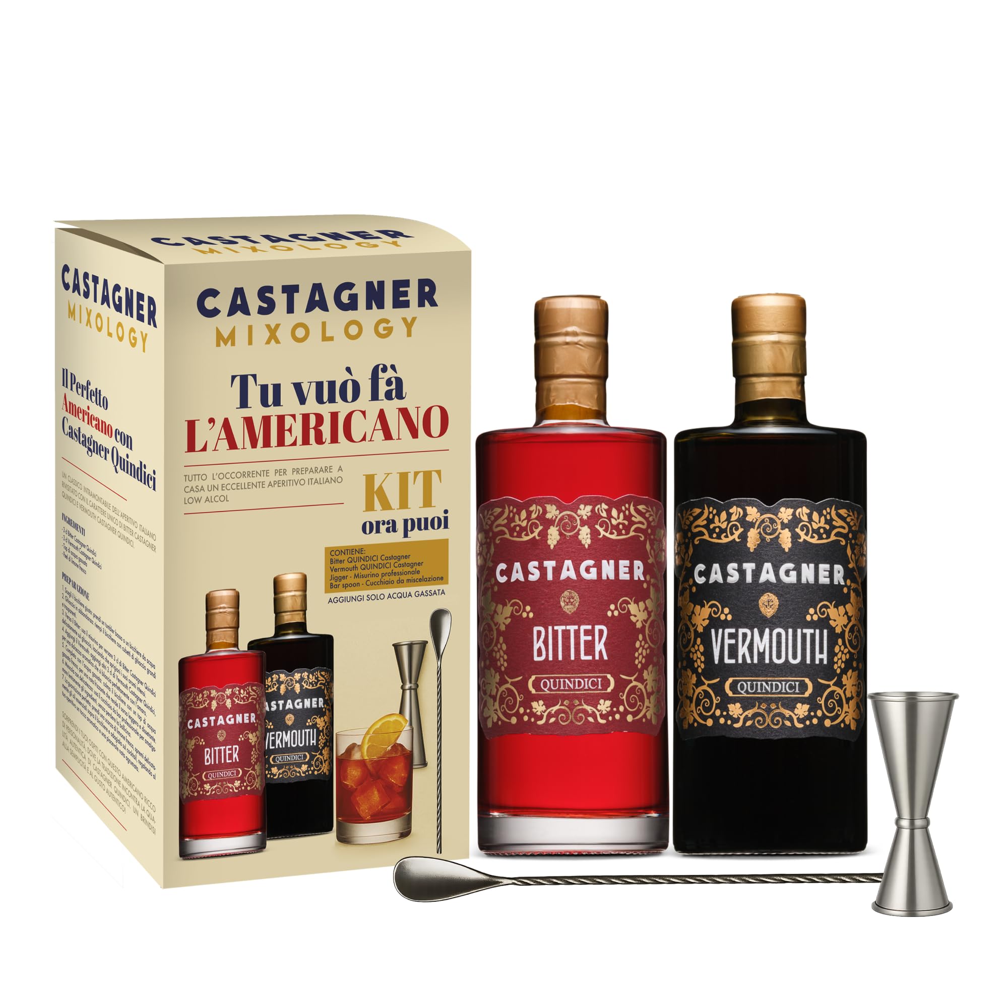 castagner-tu-vu-f-l-americano-kit-cocktail-bitter-vermouth-2x500-ml image 1