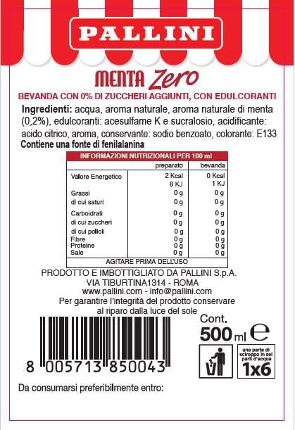 pallini-sciroppo-di-menta-zero-zucchero-500-ml image 3
